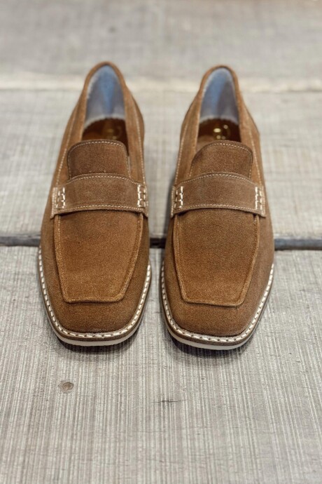 Mocasín Gamuza Whisky Mocasín Gamuza Whisky