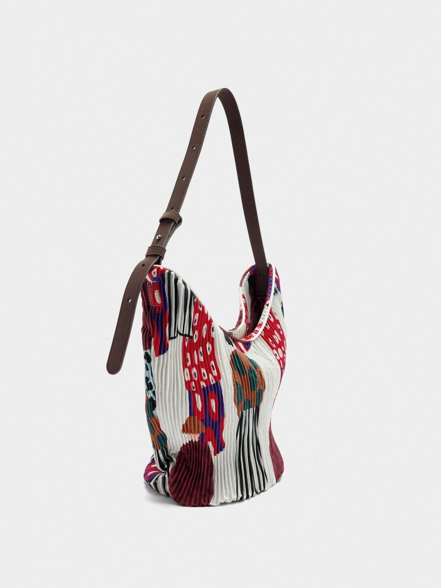 Bolso De Hombro De Nylon Bolsa Interior crudo