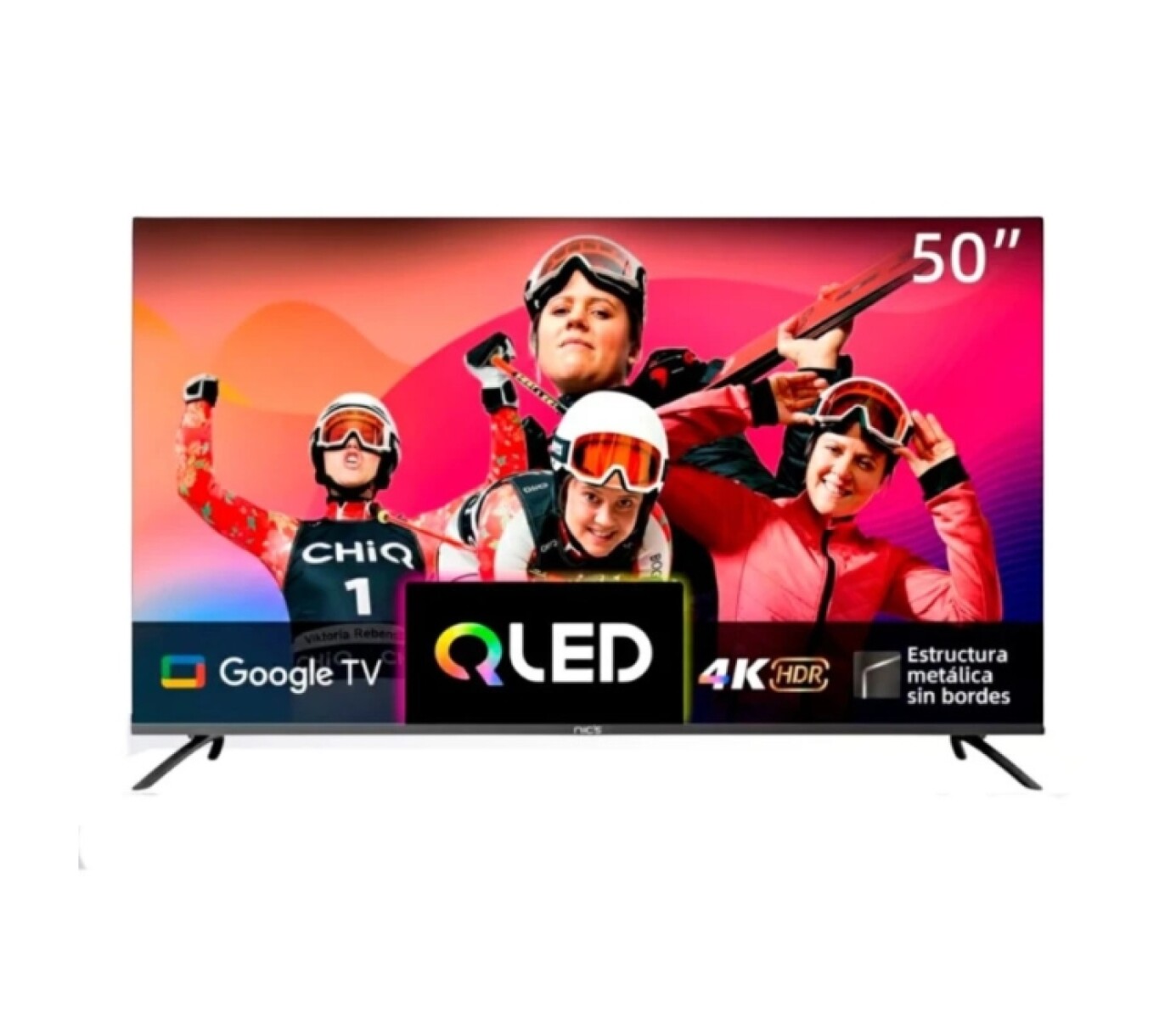 Tv Smart Nic's 50" Qled Google Tv 