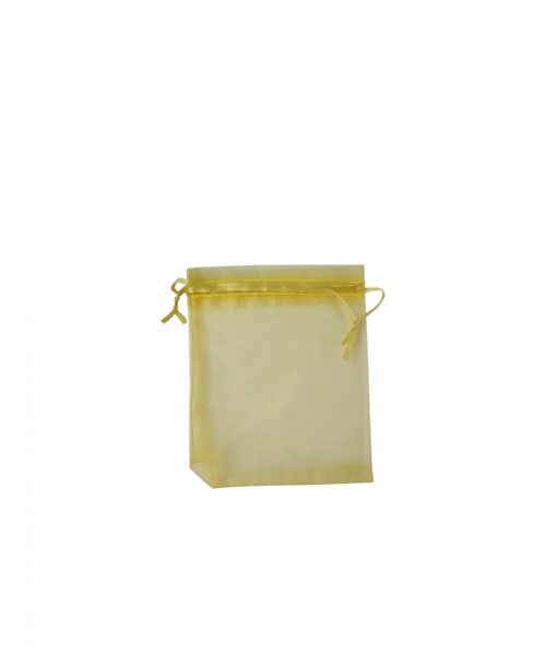 Bolsa organza 8x11 cm. ORO