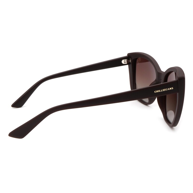 Lentes de Sol Chilli Beans Florida Cat Marrón Matte