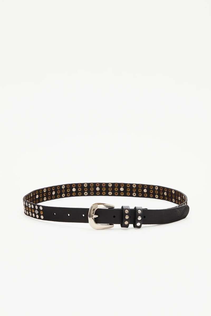 Cinturón Multi Studs Negro