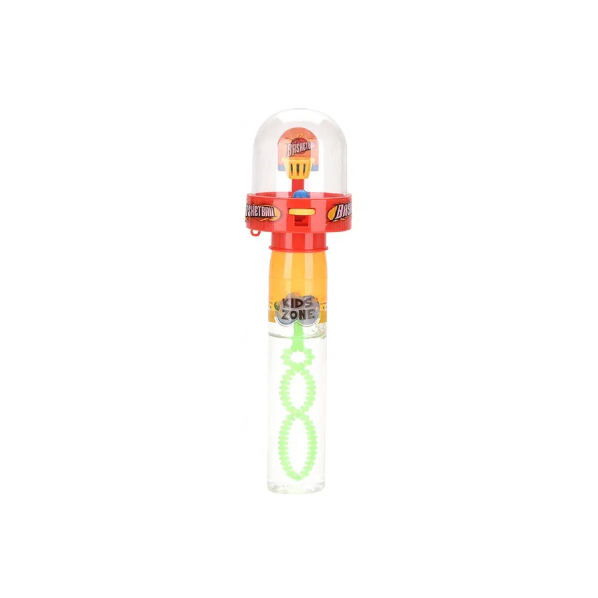 Burbujero basketball 18 cm de alto - Rojo 