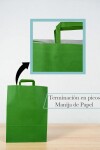 Bolsa lisa acuario 30x12x41 cm VERDE