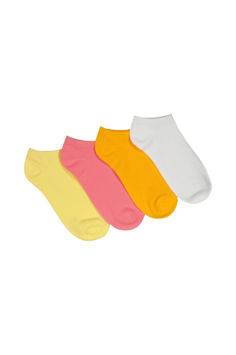 Pack 4 Ankle Neon Estampado 1