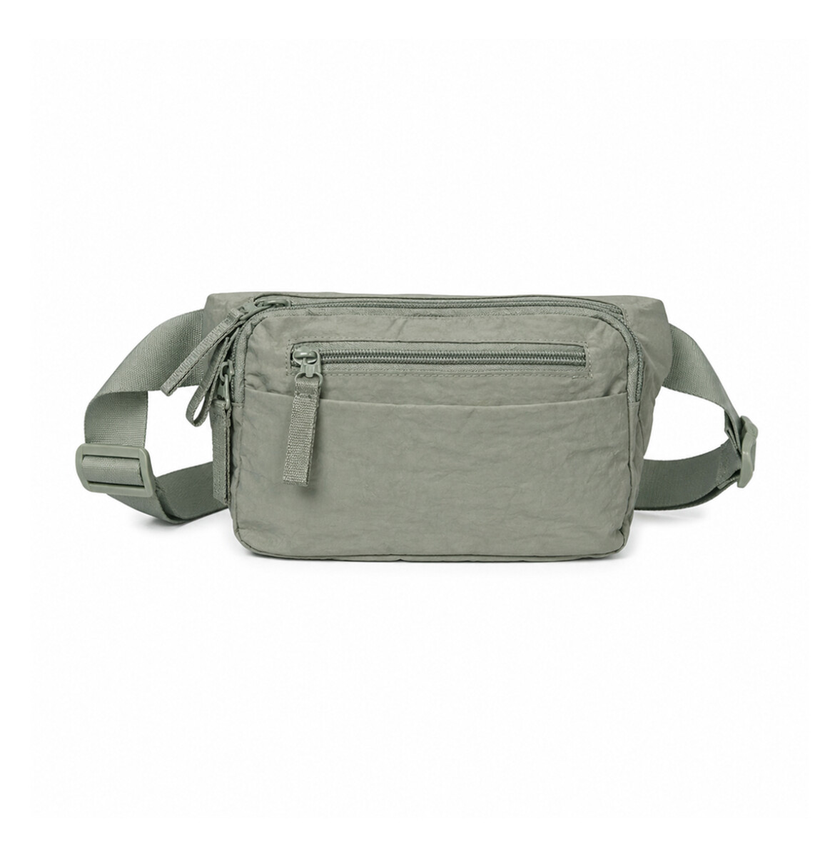 Riñonera ajustable con bolsillos - Verde Agua 