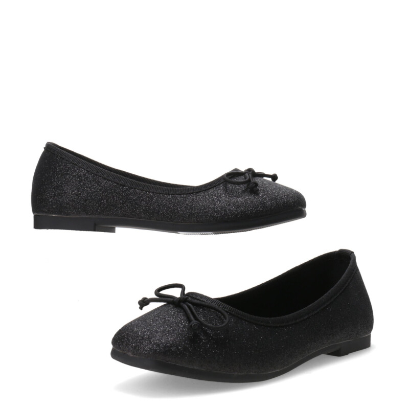 Balerinas de Niña MINI Miss Carol Zapato BONNY ballerina Negro