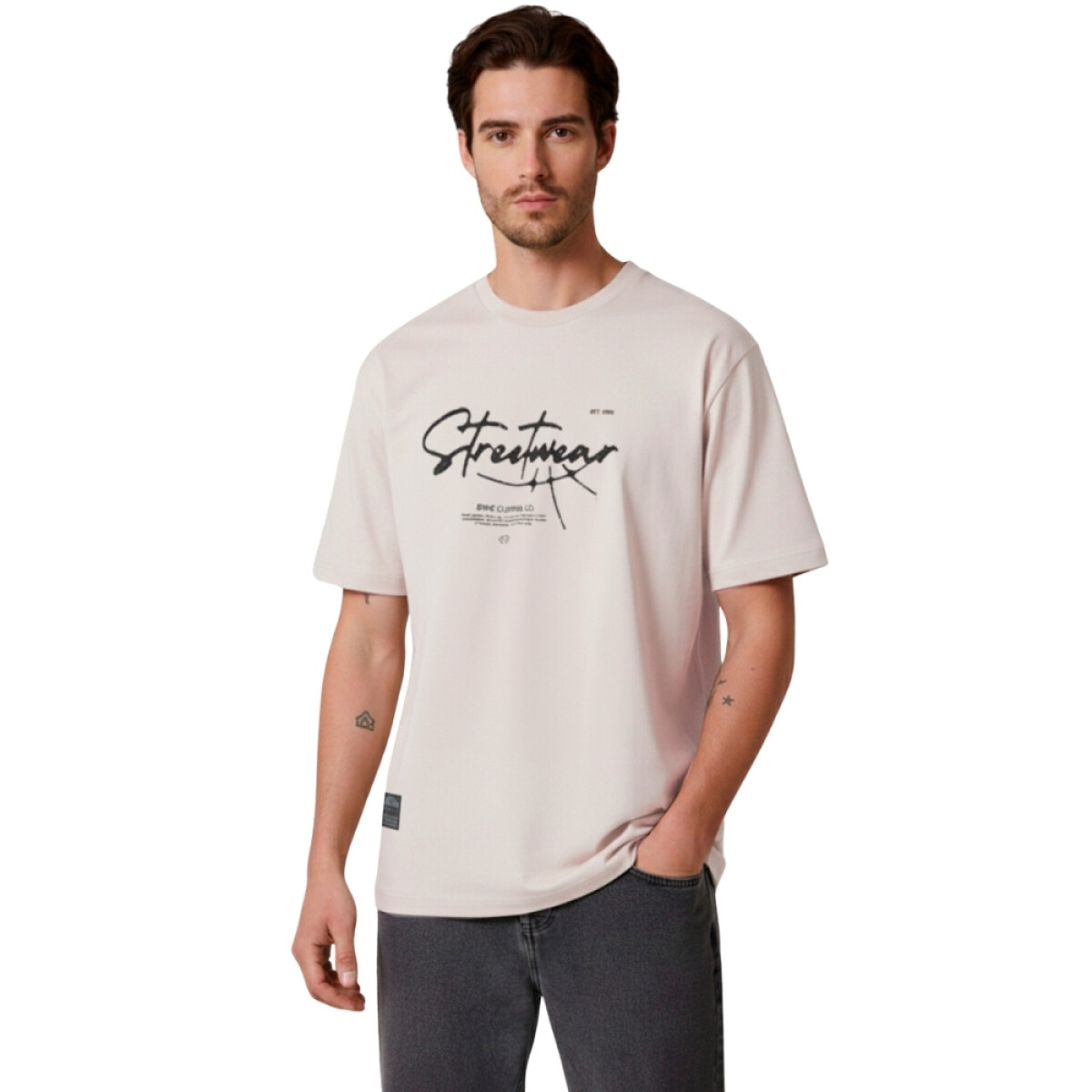 T-SHIRT JELON XS-XXL - MARFIL 