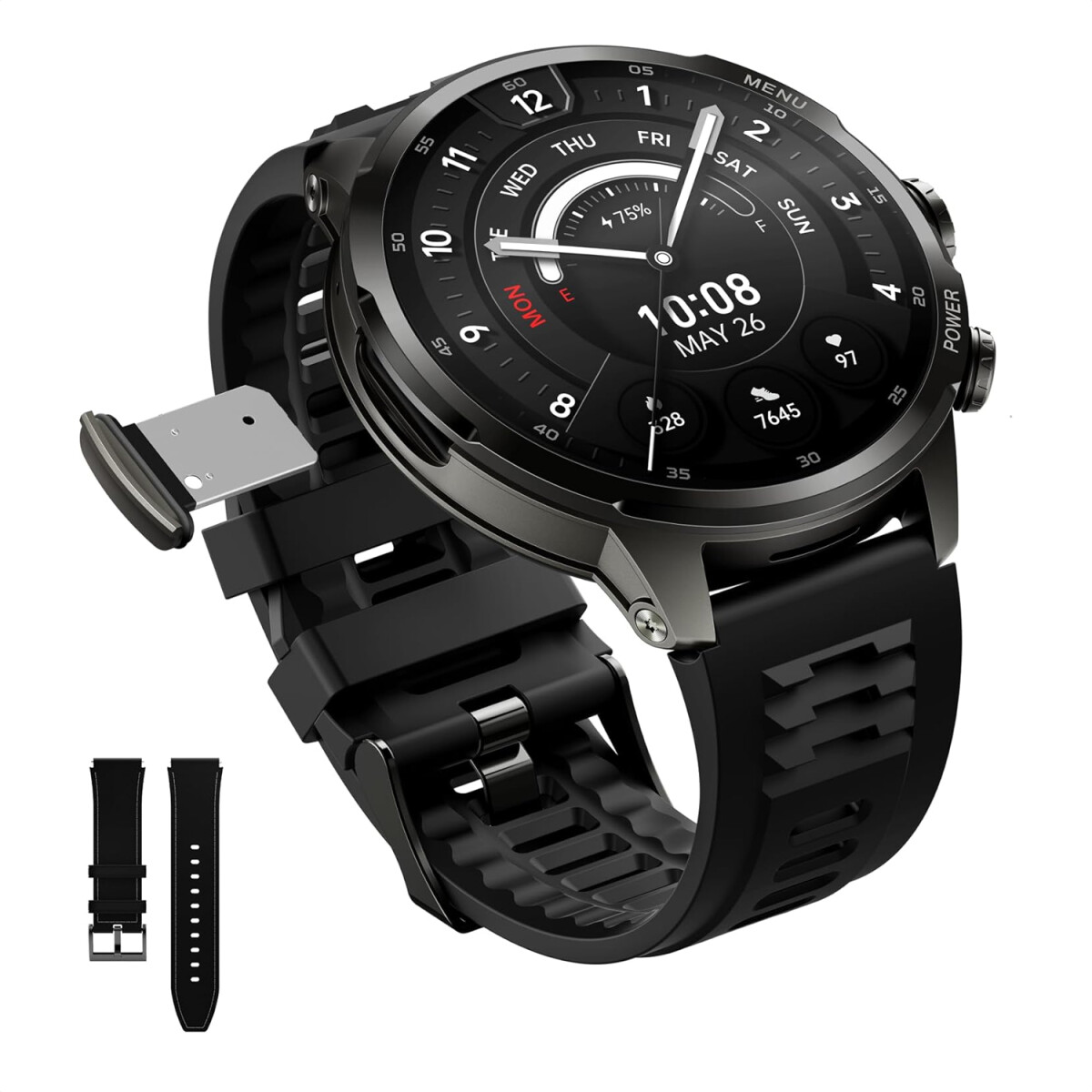 Smartwach Shark X Pro Lte 4g Wifi Cámara - SMARTWATCH BLACK SHARK X PRO LTE 4G NEGR 