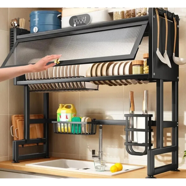 Escurridor Sobrepileta 75cm Estante Con Puerta Escurridor Sobrepileta 75cm Estante Con Puerta