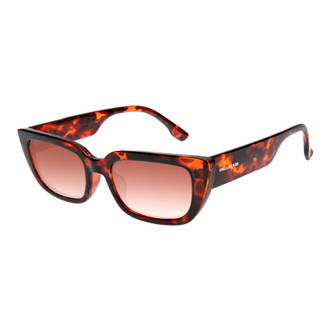 Lentes De Sol Chilli Beans Cuadrado - Mujer Gradiente Marón/Tortuga