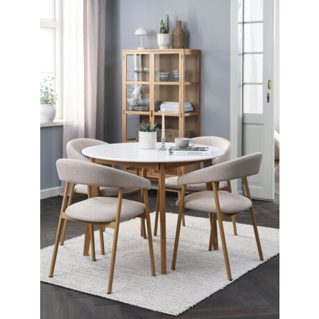 Silla De Comedor Ejsing Beige/Crudo