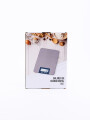 BALANZA DE COCINA DIGITAL 5 KG GRIS (V)