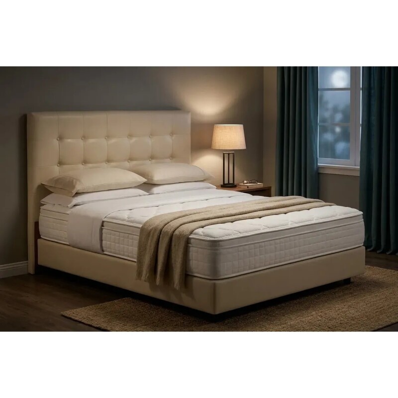 RESPALDO 2 PLAZAS (1.60 MTS) - TAPIZADO PVC COLOR MARFIL RESPALDO 2 PLAZAS (1.60 MTS) - TAPIZADO PVC COLOR MARFIL