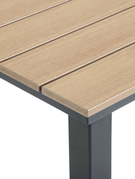 Mesa de balcón HOBRO A70xL70 natural Mesa de balcón HOBRO A70xL70 natural