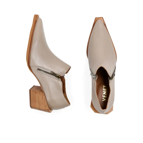ZAPATO VENET - CUERO GRASSE VISON