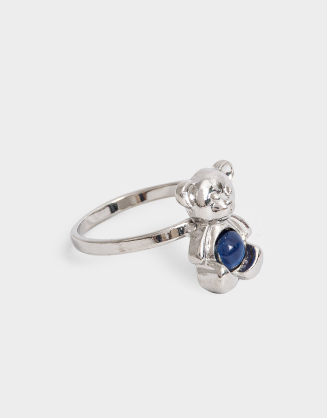 Anillos Medianos y Grandes Mood Anillo Osito Mood - Plateado
