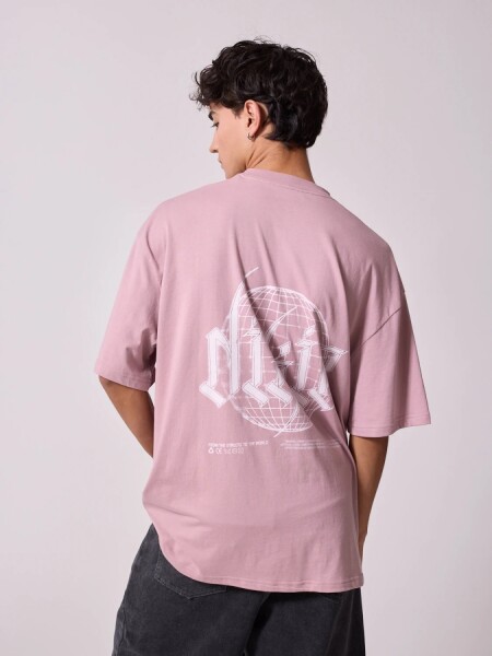 T-SHIRT DIXIE MARCUL LILA