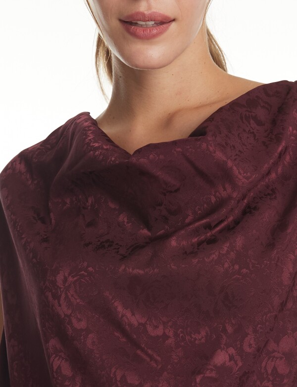 Blusa Labrada BORDEAUX
