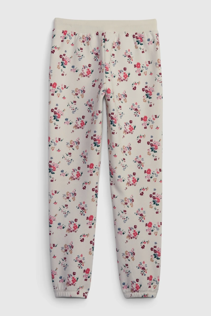 Pantalón Deportivo Logo Gap Niña Beige Floral Wph916-E