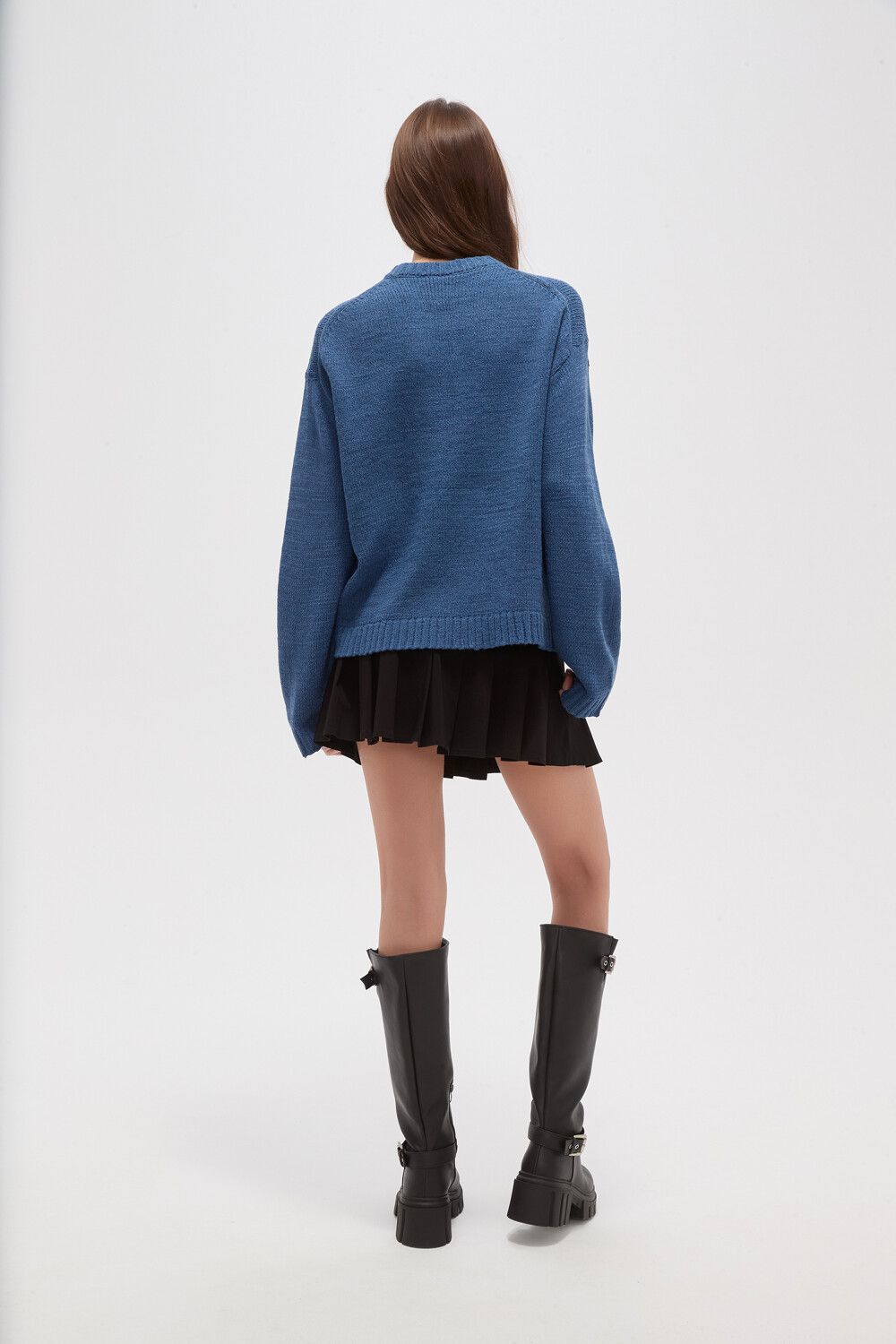 Sweater Silicia Azul Piedra