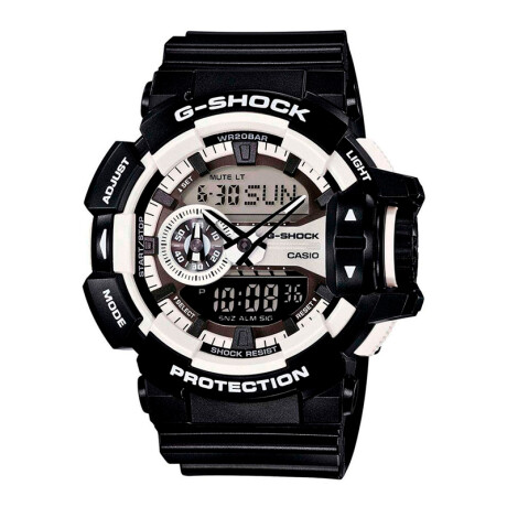 Reloj G-Shock deportivo negro y blanco
