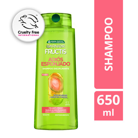 Adiós esponjado Garnier Fructis Shampoo 650 ml