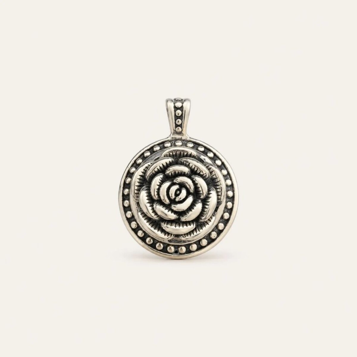 Medalla Rose - Plata 925 