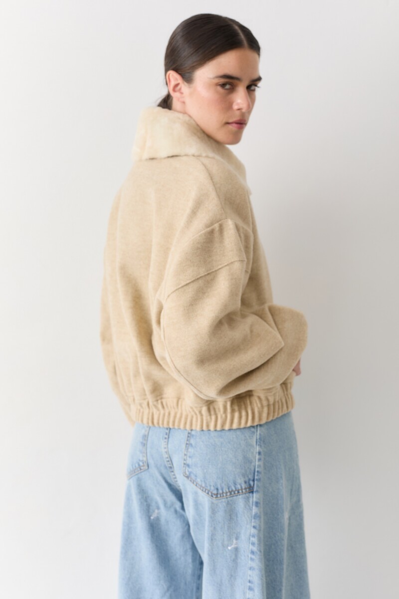 PRE VENTA BOMBER SKI Beige