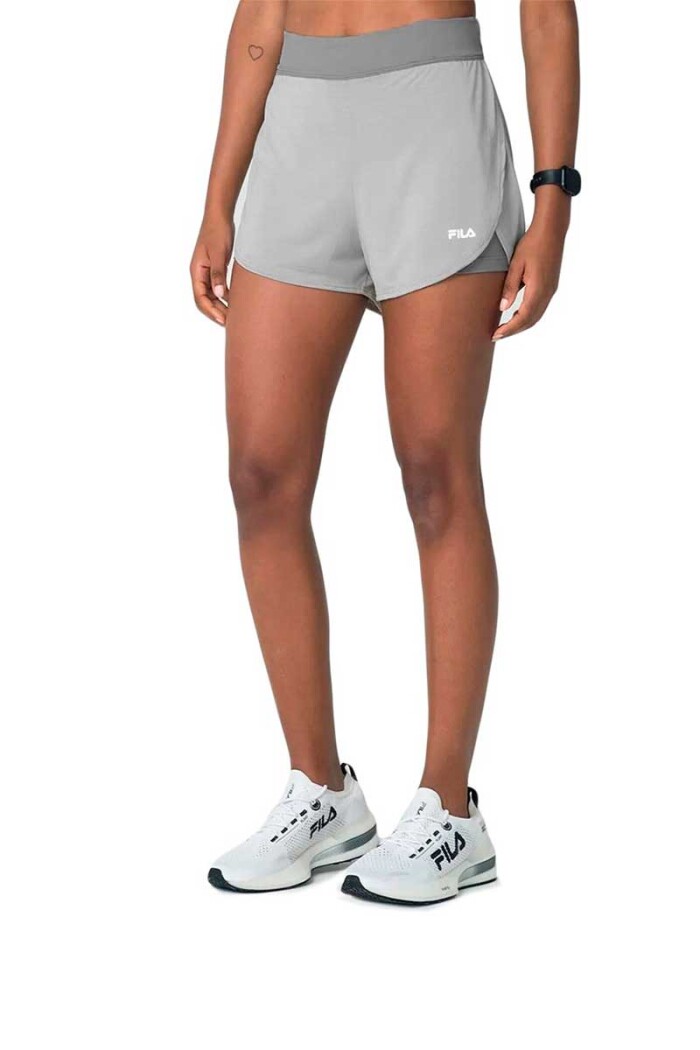 SHORT DAMA FILA BASIC TRAIN DOUBLE II Gris