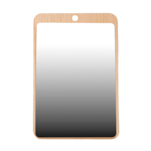 Espejo rectangular símil madera marrón 19x29cm (HA049) Espejo Rectangular Símil Madera Marrón 19x29cm (ha049)