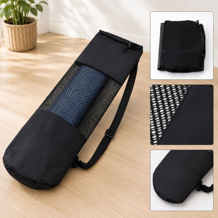 Funda Porta Colchoneta de Yoga con Correa Ajustable Funda Porta Colchoneta de Yoga con Correa Ajustable