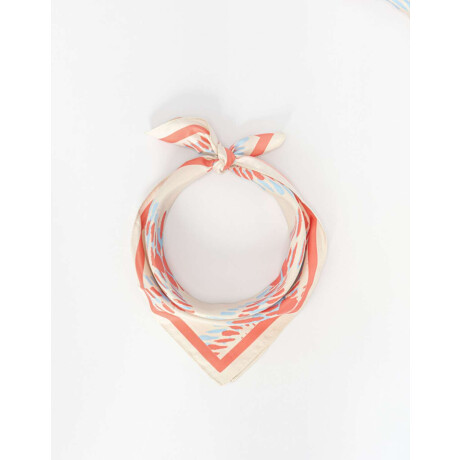 Pañuelo Estampado Combinacion Tricolor