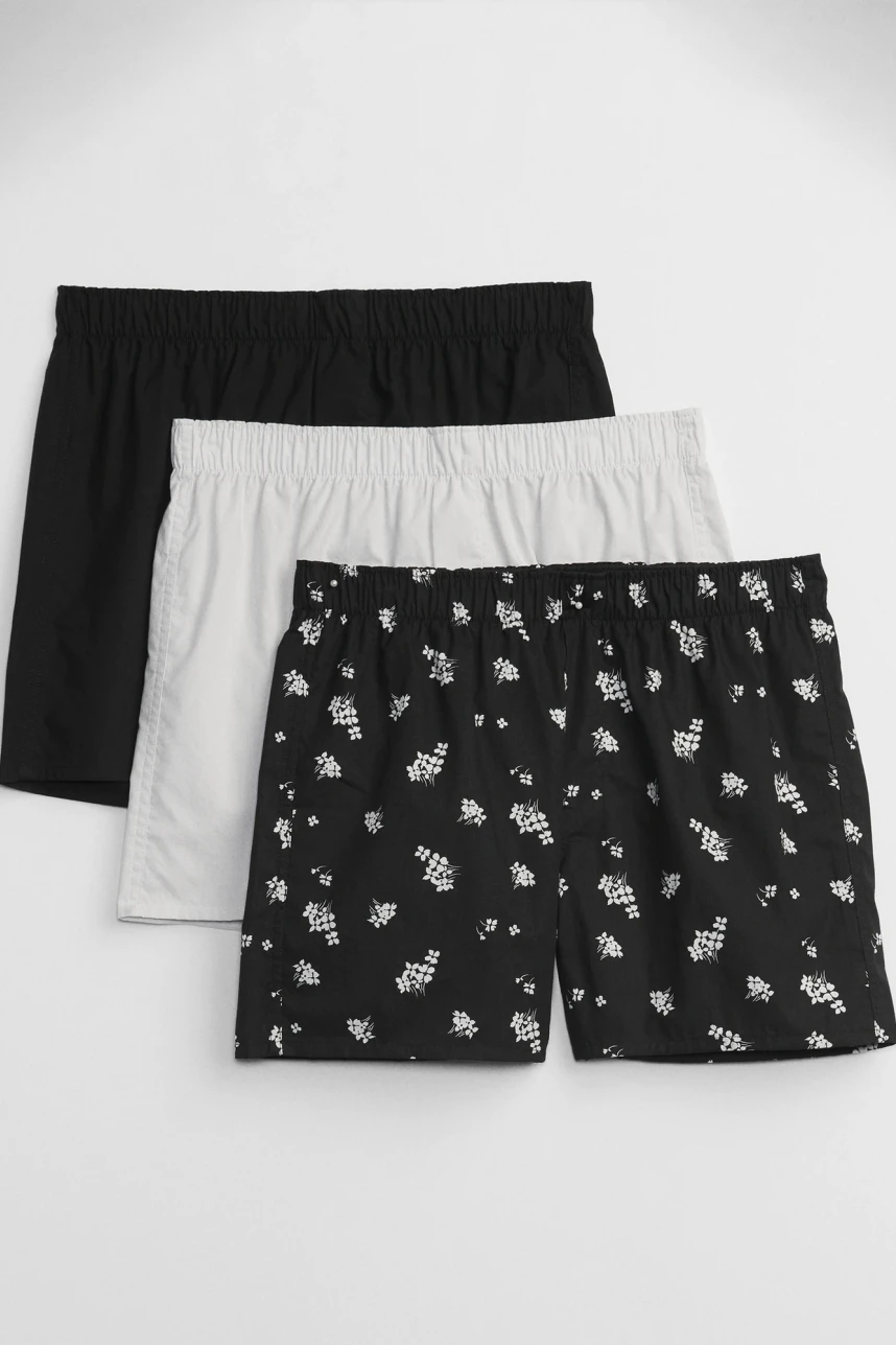 Calzoncillos Pack X3 Hombre True Black Multi