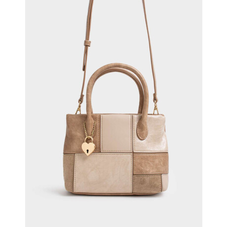 Cartera City Patchwork Marron Carey