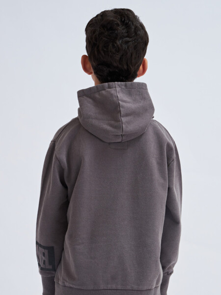 Hoodie deportivo liviano Ironman Marvel - Gris