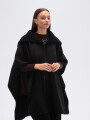 Poncho Checu Negro