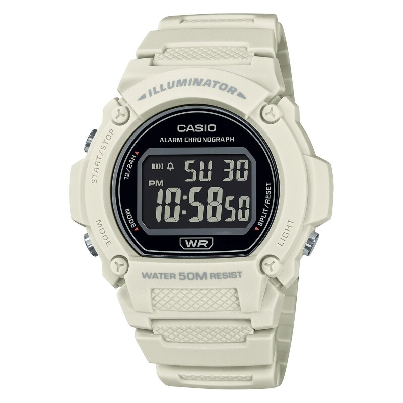 Casio Digital - W219HC-8B 09w219hc-8b