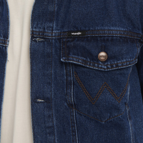 Campera Wrangler de Hombre - DENIM JACKET - WM9736UR ELD