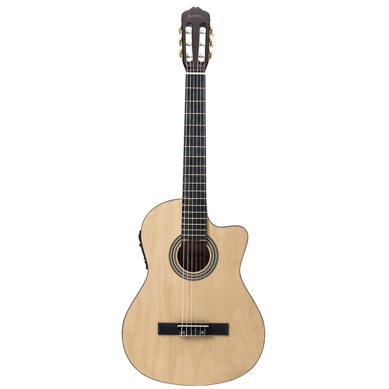 Guitarra Electroacústica Memphis 951 con ecualizador de 4 bandas Natural
