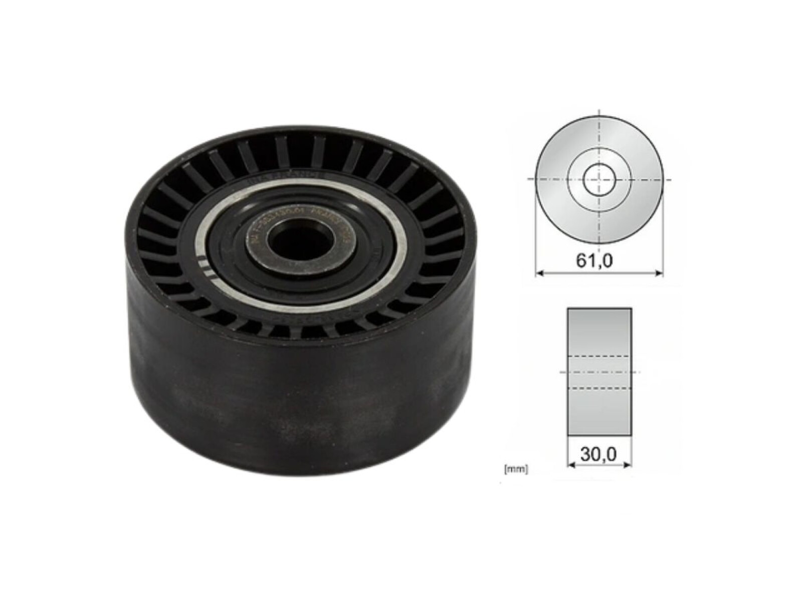 Tensor Guia Correa Dist. Citroen Jumpy/C-Elysee/Berlingo Opel Combo Peug 301/Expert/Partner 12-25 