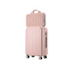Set De 2 Valijas p/viaje 20 + 14 Ligeras y Duradera Rosa