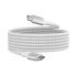 Belkin Cable Trenzado USB-C a USB-C 240W (2m) White Belkin Cable Trenzado USB-C a USB-C 240W (2m) White