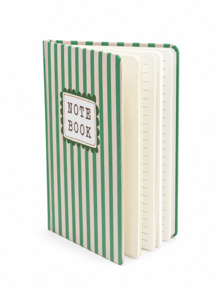 LIBRETA A5 RAYAS VERD ESMERALDA
