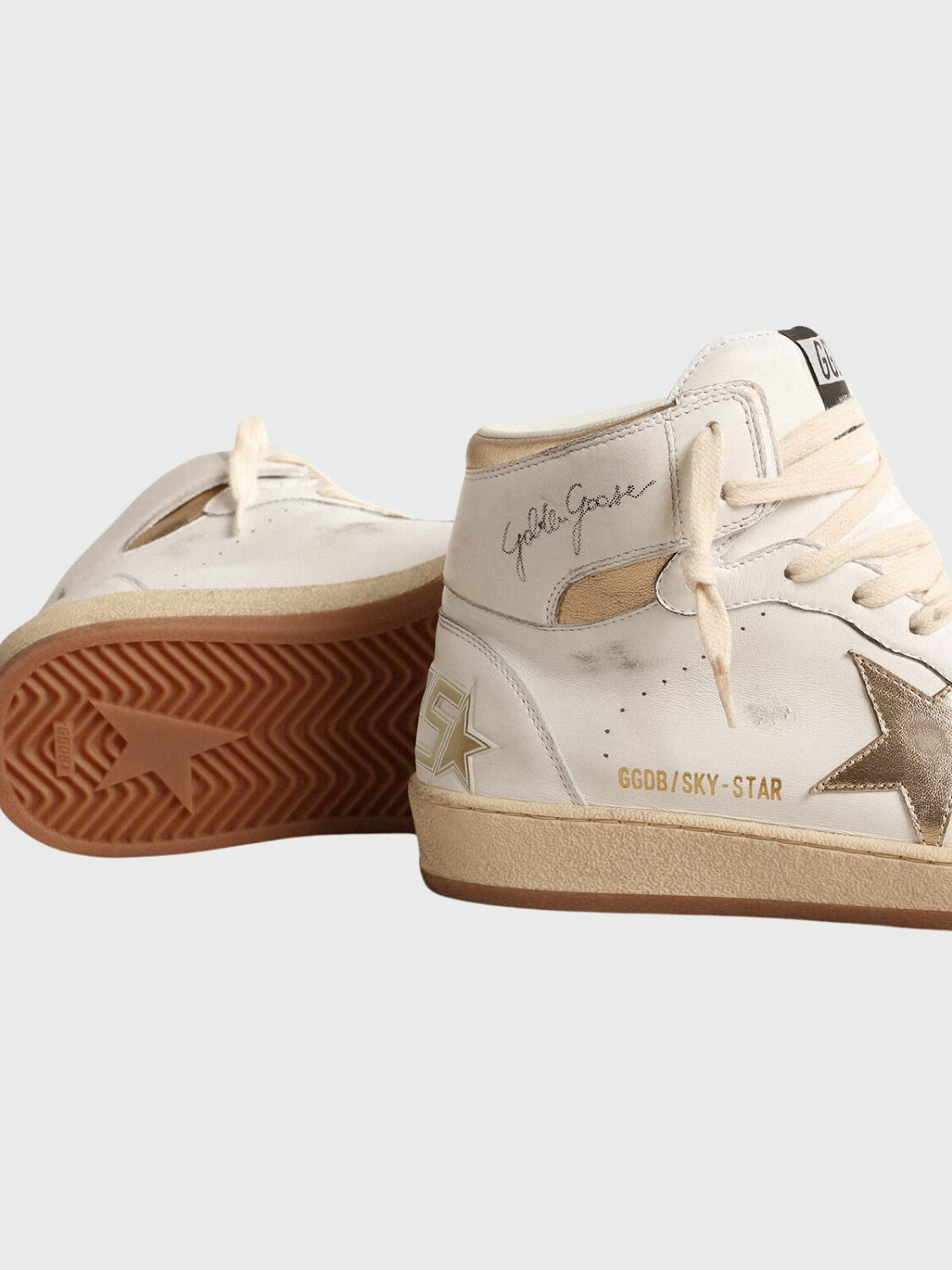 Golden Goose - Botines Golden Goose, Sky Star Blanco