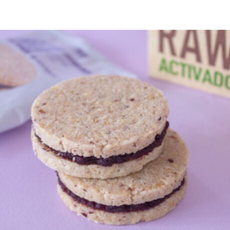 Alfajor Vegano Caja x12 Rawy Arándanos