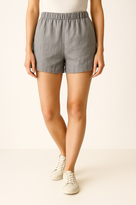 Short Lalies Gris Claro