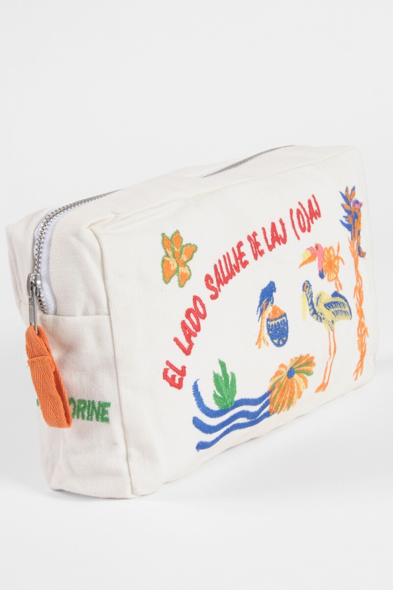 Estuche jungla beige