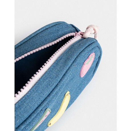 Portacosméticos Infantil Frutas Azul Celeste