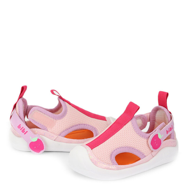 Championes de Niña Bibi Fisioflex 5.0 con Velcro Rosa - Lila